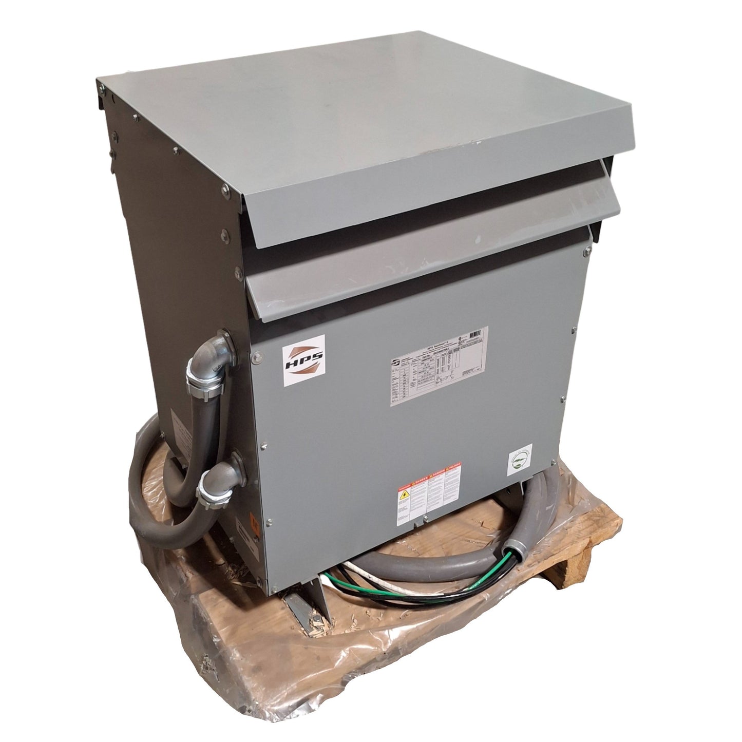 Used Hammond Power SG3A0075KY Sentinel G Transformer, 480V Delta Pri, 430Y/248VAC 2nd