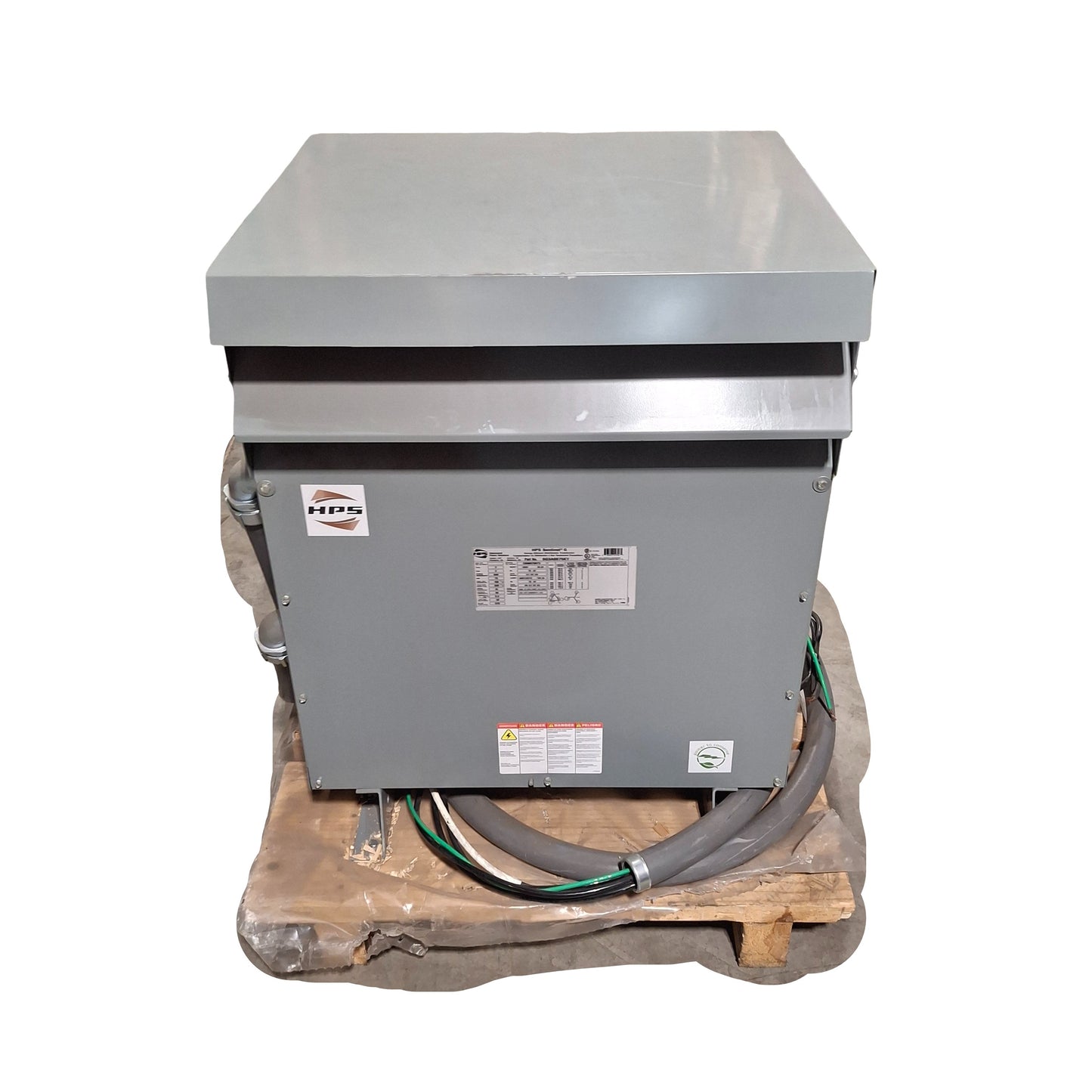 Used Hammond Power SG3A0075KY Sentinel G Transformer, 480V Delta Pri, 430Y/248VAC 2nd