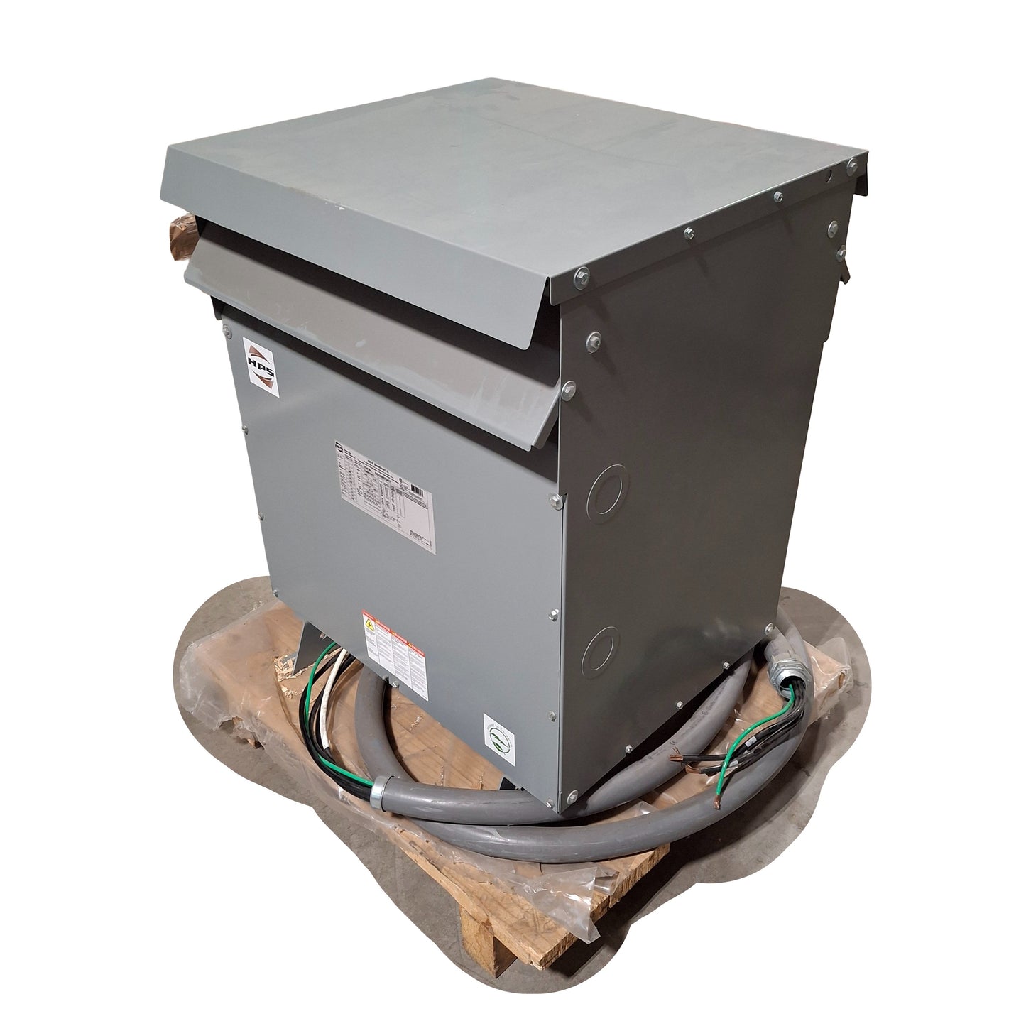 Used Hammond Power SG3A0075KY Sentinel G Transformer, 480V Delta Pri, 430Y/248VAC 2nd