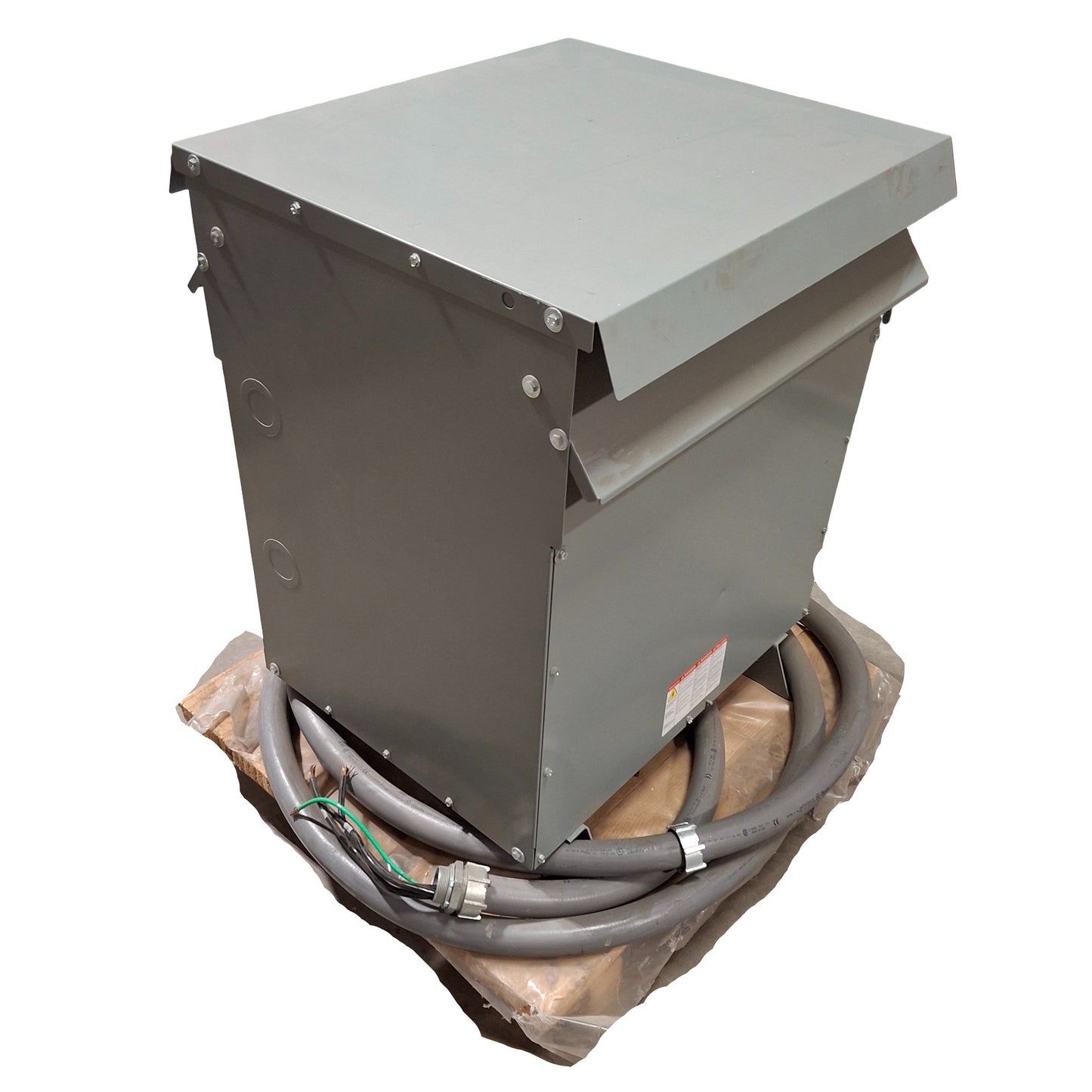 Used Hammond Power SG3A0075KY Sentinel G Transformer, 480V Delta Pri, 430Y/248VAC 2nd