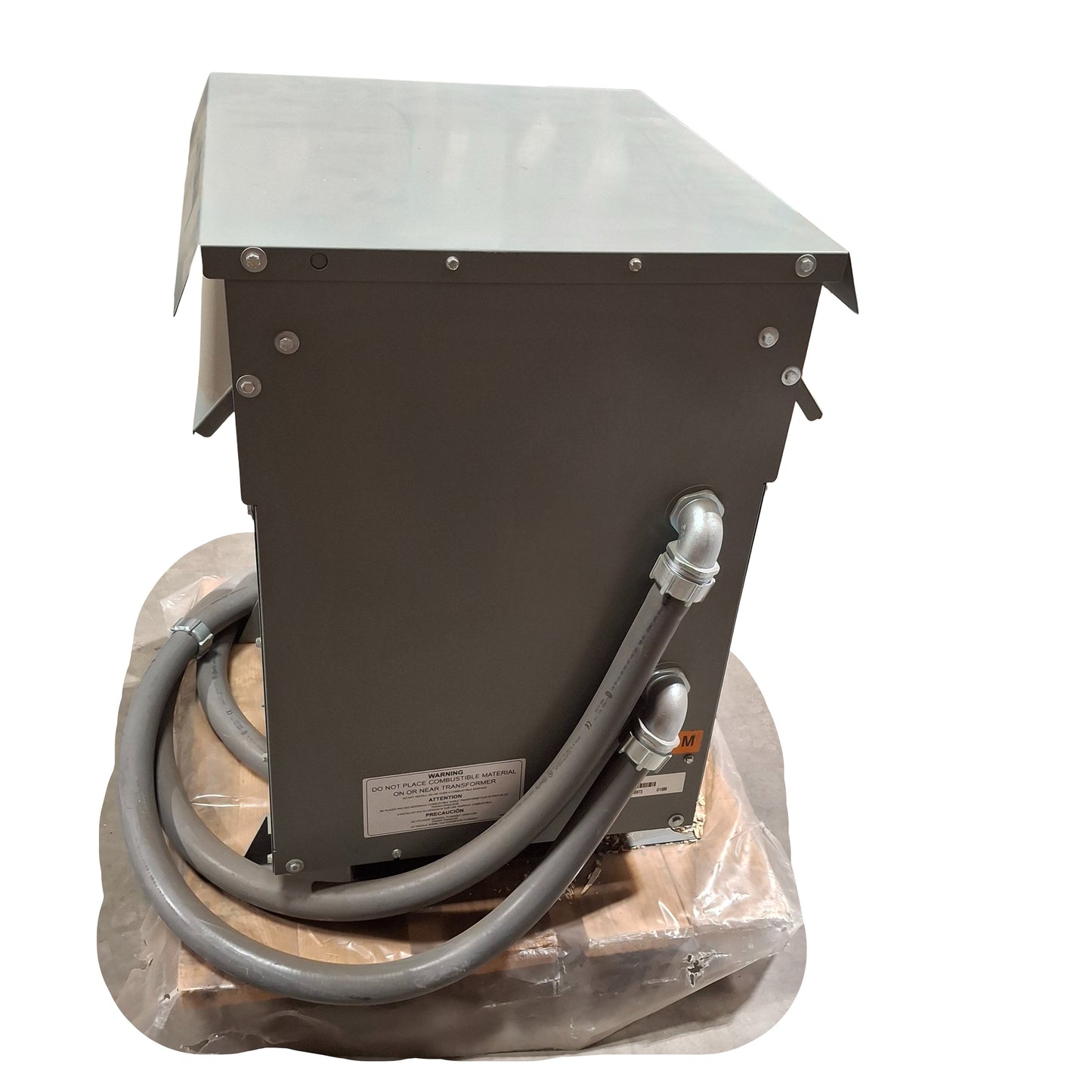 Used Hammond Power SG3A0075KY Sentinel G Transformer, 480V Delta Pri, 430Y/248VAC 2nd