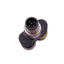 New – Open box Turck 6930492 YB2-FSM5-2FKM5.4 Splitter Adapter, M12 5-Pin Male to Female