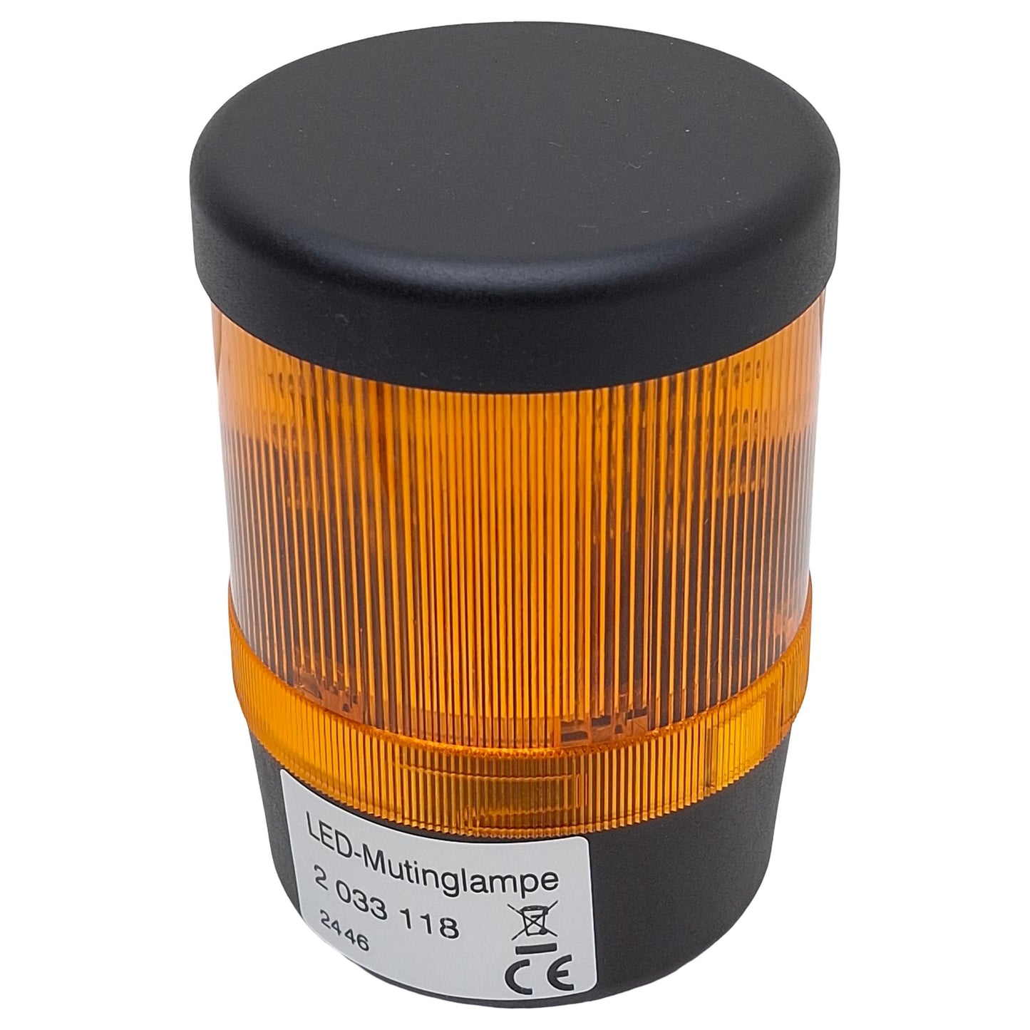 New Sick 2033118 Muting Indicator Lamp Kit, Amber LED, 24VDC 5W, ø70mm, 5-Pin M12