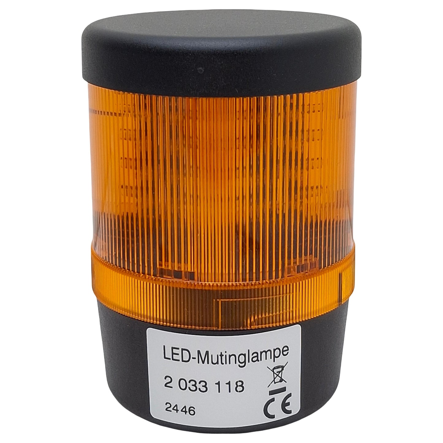 New Sick 2033118 Muting Indicator Lamp Kit, Amber LED, 24VDC 5W, ø70mm, 5-Pin M12