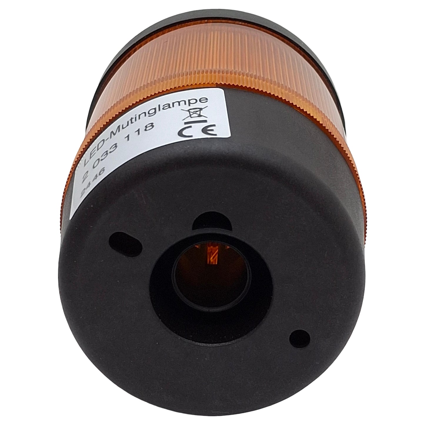 New Sick 2033118 Muting Indicator Lamp Kit, Amber LED, 24VDC 5W, ø70mm, 5-Pin M12