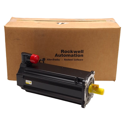 New Allen Bradley MPM-B1653F-MJ74AA Servo Motor 5.1kW/6.84HP, 3Ø 480VAC, 24VDC Brake
