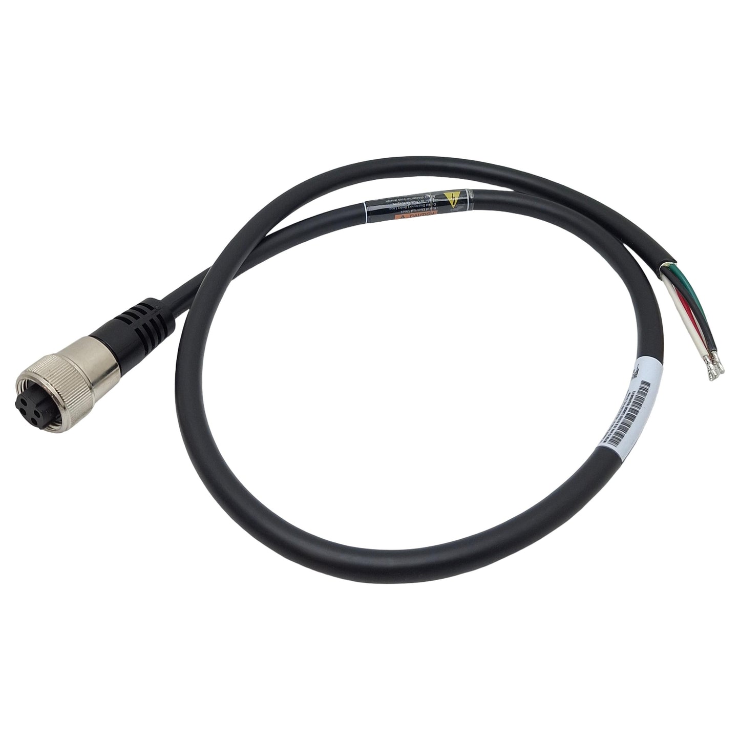 New Turck RKM44P-1M/S4000 Single Ended Cordset, 4-Pin 7/8in PowerFast Female, 1m