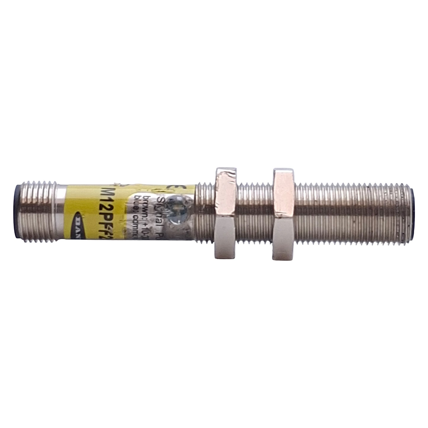 Used Banner M12PFF25Q8 Proximity Sensor PNP, M12x1, M12 Euro-Style 4-Pin, 10-30VDC