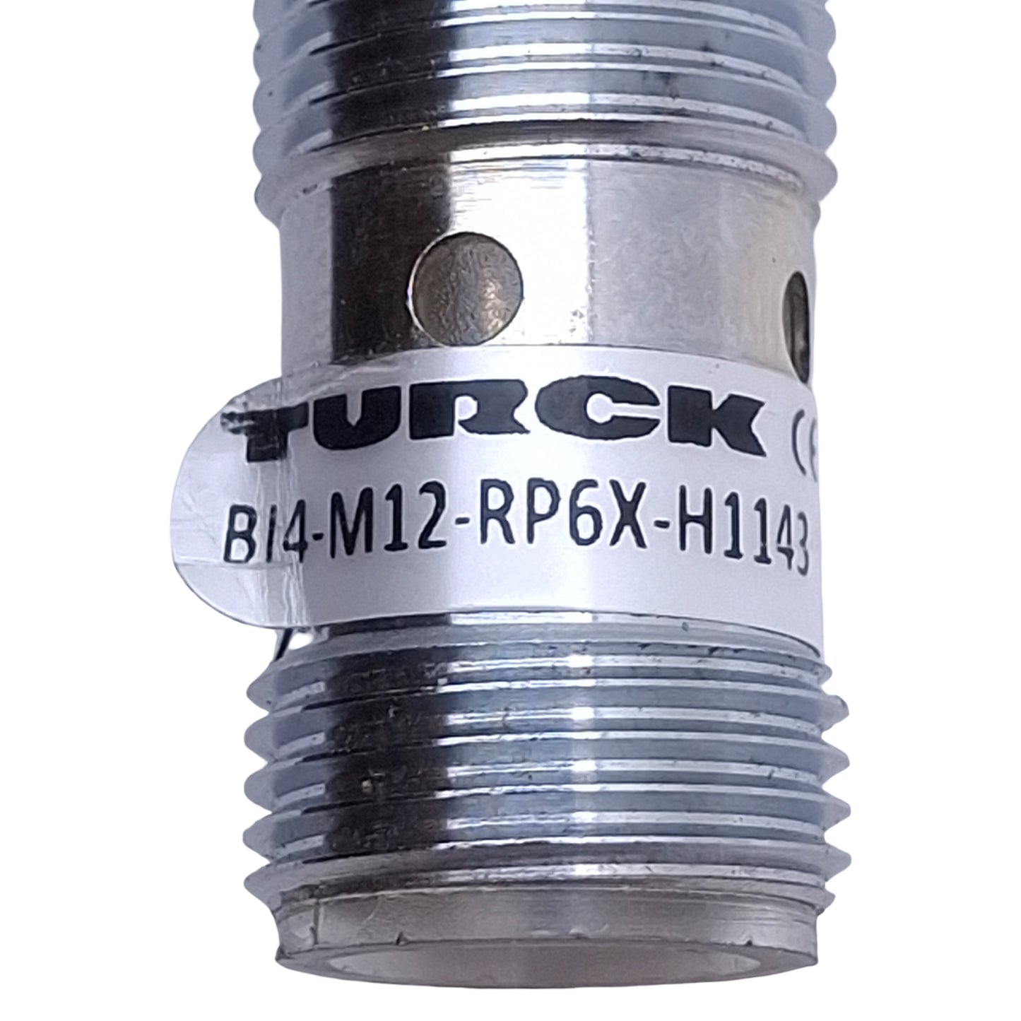 Used Turck BI4-M12-RP6X-H1143 4607090 Inductive Sensor PNP NC, 4mm Range, M12x1
