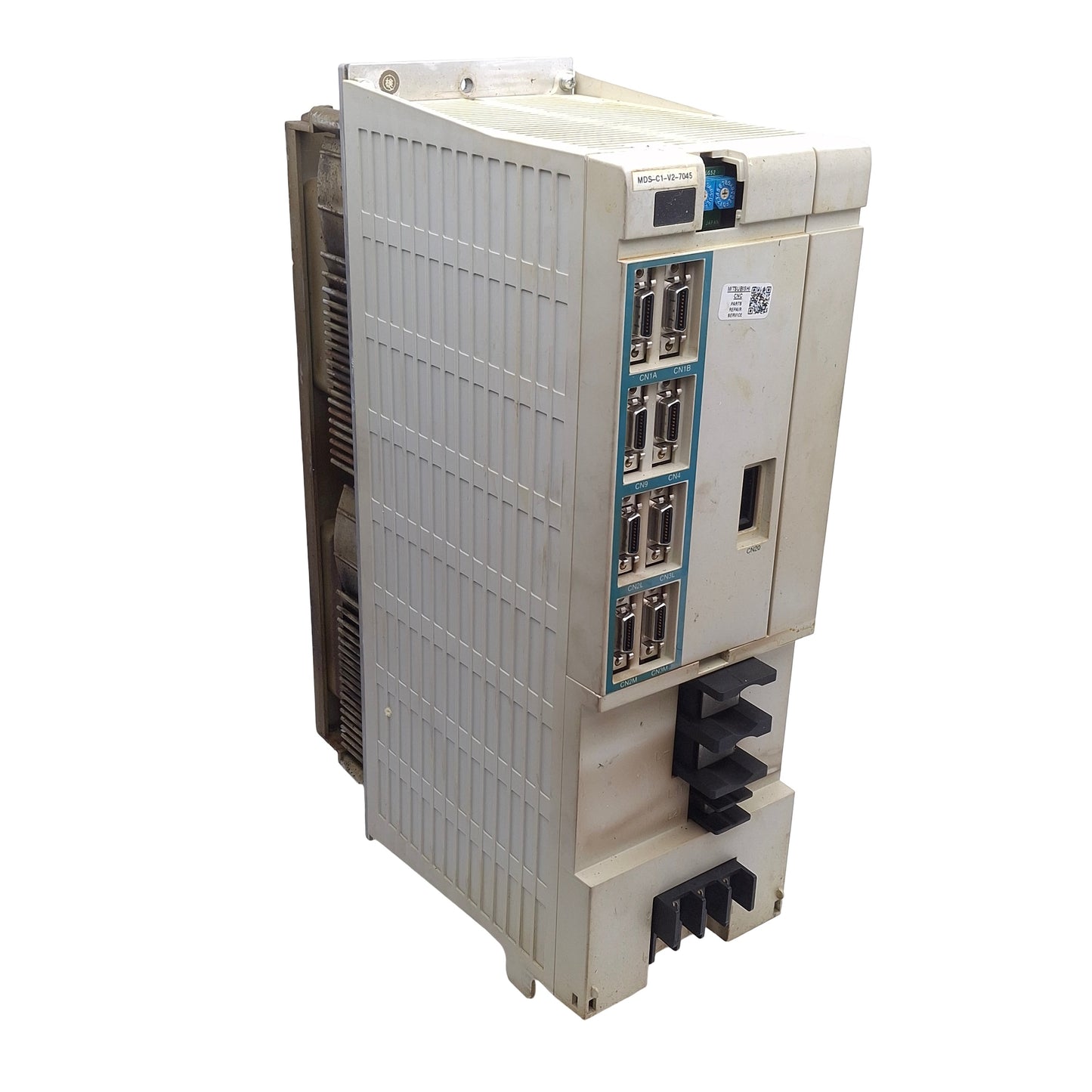 Used Mitsubishi MDS-C1-V2-7045 Servo Drive, 7.0+4.0kW Output, 200/200-230VAC Control