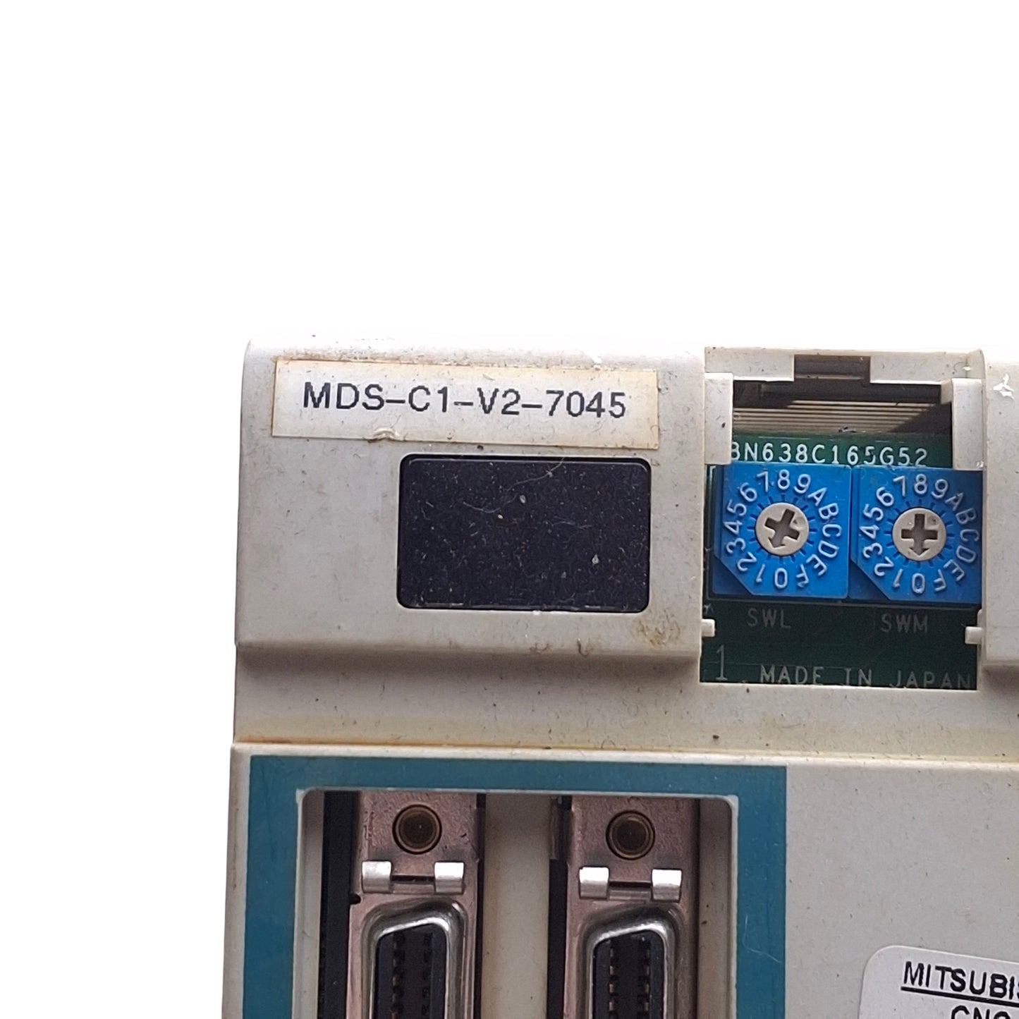 Used Mitsubishi MDS-C1-V2-7045 Servo Drive, 7.0+4.0kW Output, 200/200-230VAC Control