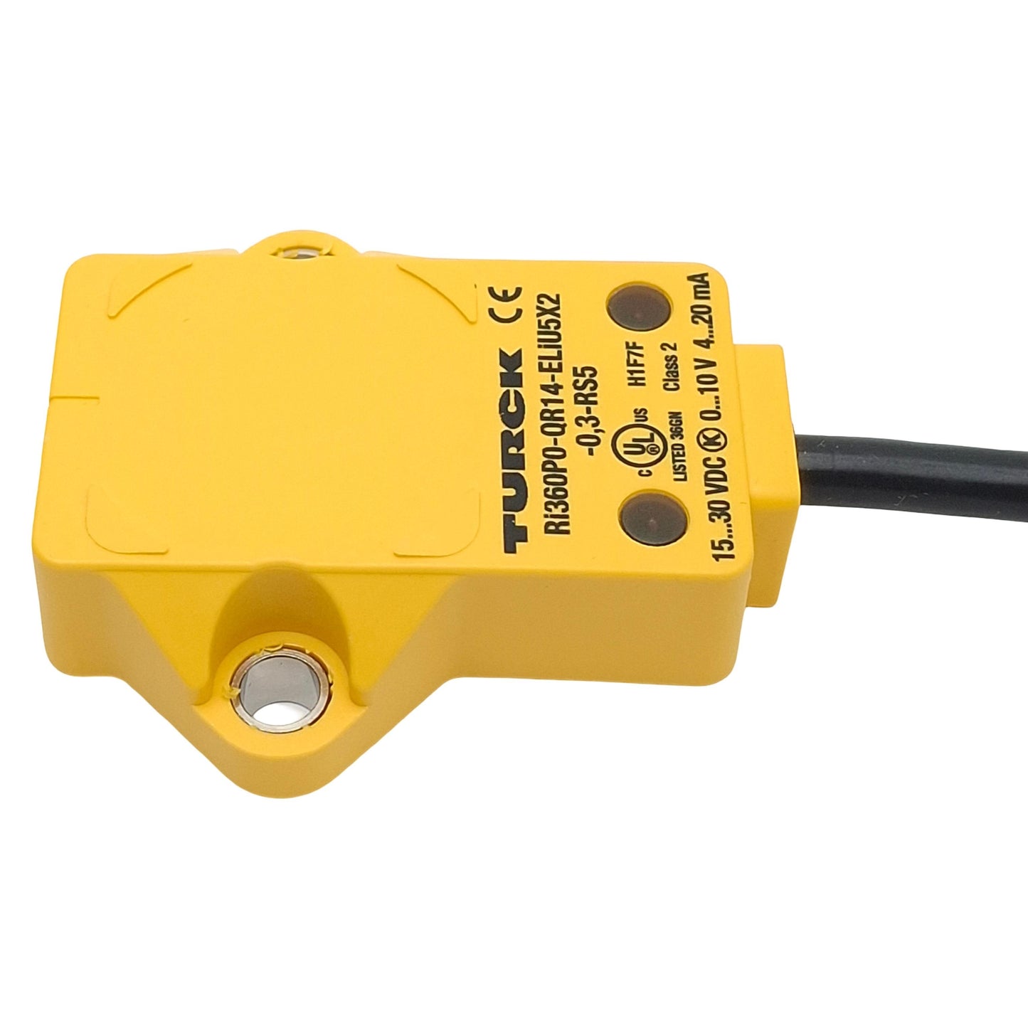 New – Open box Turck Ri360P1-QR14-ELiU5X2-0,3-RS5 Mini Encoder, ø6mm Shaft, 30VDC, 5-Pin M12