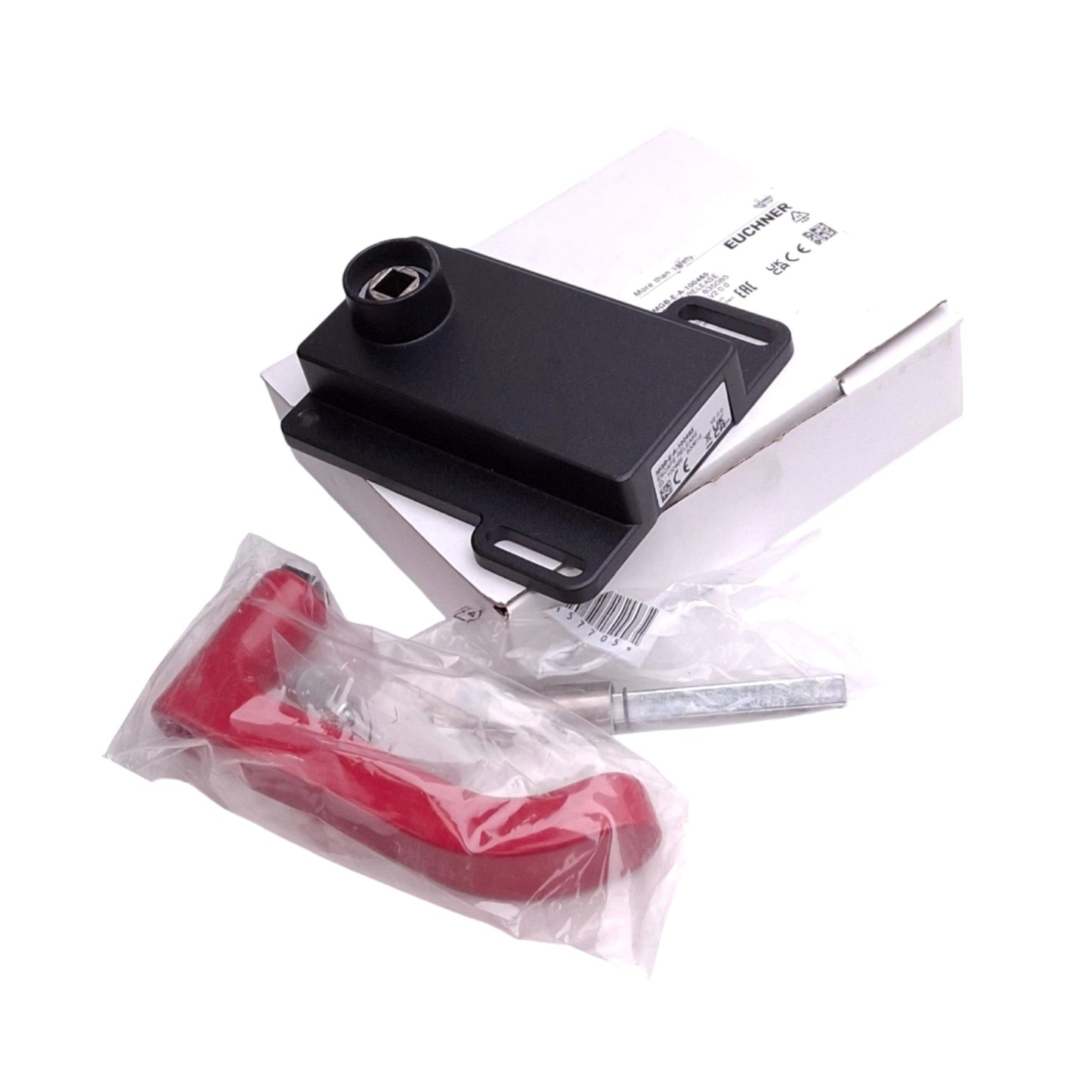 New Euchner MGB-E-A-100465 Escape Release Red Door Handle for MGB Safety Systems