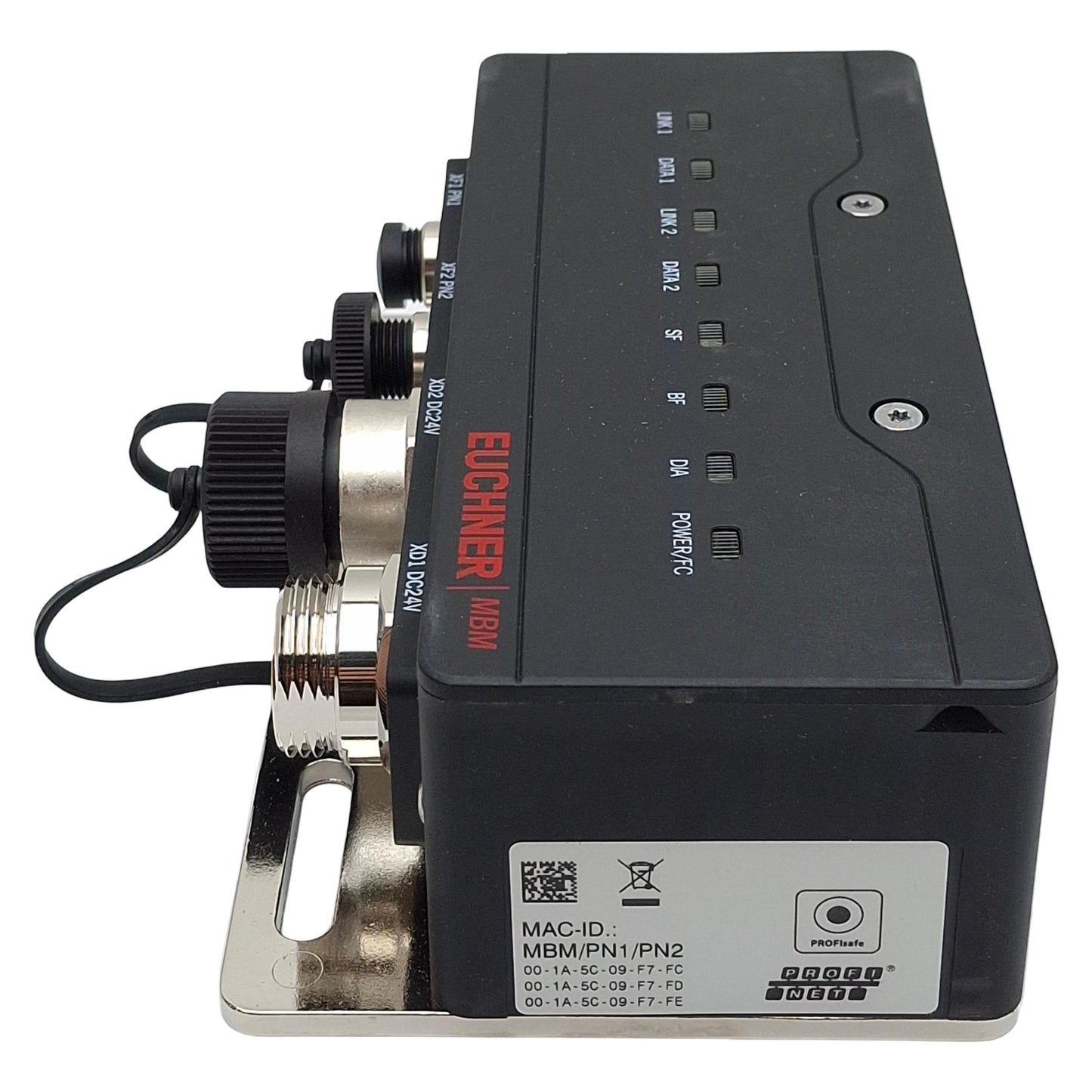 New Euchner MBM-PN-S4-MLI-3B-156312 PROFINET Bus Module 24VDC, 5-Pin 7/8"/M12, MGB2