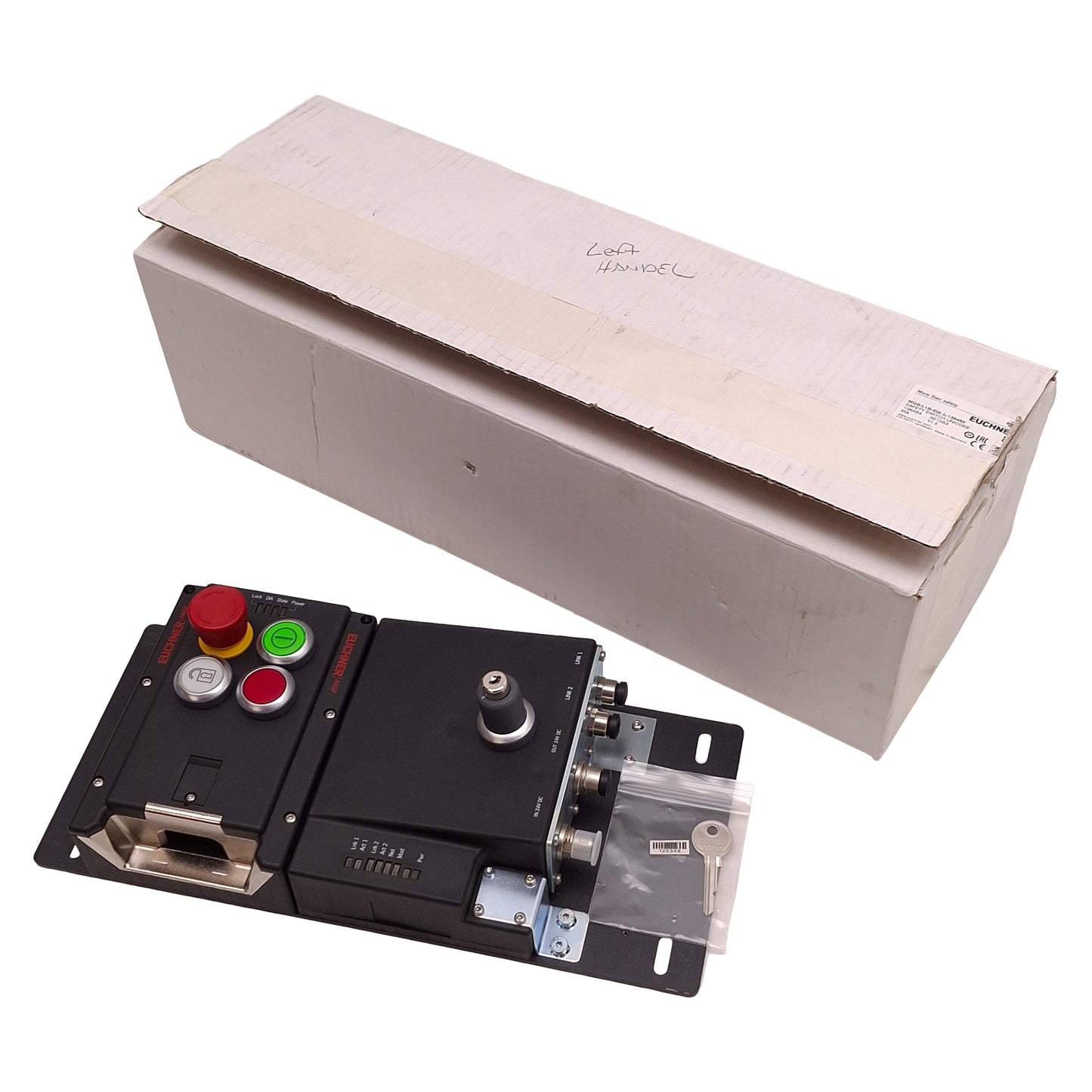 New Euchner MGB-L1B-EIA-L-136464 Locking Module M12 4-Pin/5-Pin, Hinge DIN Left