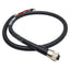 New Turck RKM 44P-1M Single Ended Cordset, 4-Pin 7/8" PowerFast Female, 18A 600V, 1m