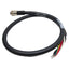New Turck RKM 44P-1M Single Ended Cordset, 4-Pin 7/8" PowerFast Female, 18A 600V, 1m