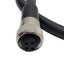 New Turck RKM 44P-1M Single Ended Cordset, 4-Pin 7/8" PowerFast Female, 18A 600V, 1m