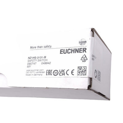 New Euchner NZ1HS-3131-M Safety Switch, 2NO 2NC, 4A Max, ø18mm Roller Lever