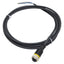 New Lot of 2 Turck RKC4.4T-2/TXL Actuator/Sensor Cable, 4-Pin M12 Female to Leads 2m