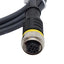 New Lot of 2 Turck RKC4.4T-2/TXL Actuator/Sensor Cable, 4-Pin M12 Female to Leads 2m