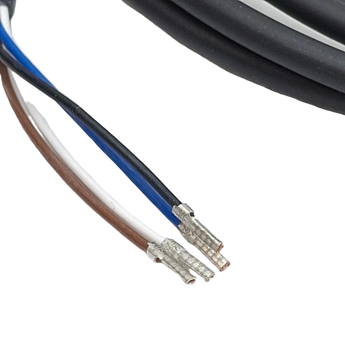 New Lot of 2 Turck RKC4.4T-2/TXL Actuator/Sensor Cable, 4-Pin M12 Female to Leads 2m