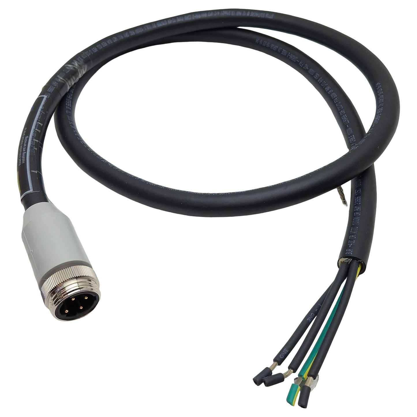 New Allen Bradley 284-PWRM29G-M015 ArmorConnect Motor Cable, 4-Pin, 29mm Shell, 1.5m