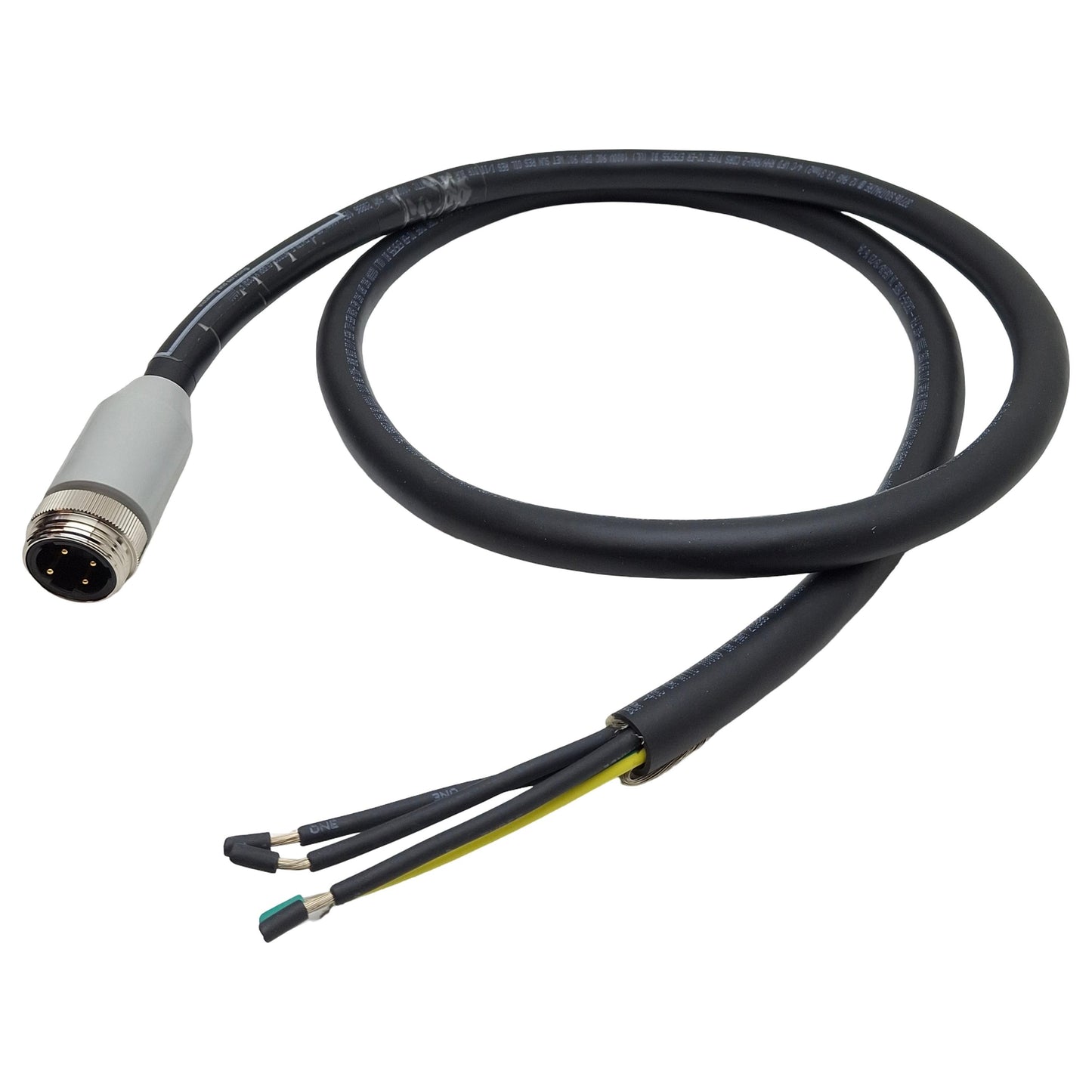 New Allen Bradley 284-PWRM29G-M015 ArmorConnect Motor Cable, 4-Pin, 29mm Shell, 1.5m
