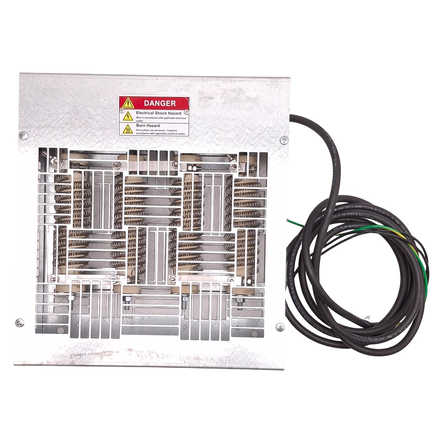 Used Post Glover DB40D0-1K20-10200AA0 Braking Resistor 40Ohms, 1 NC, 1200W, 11ft