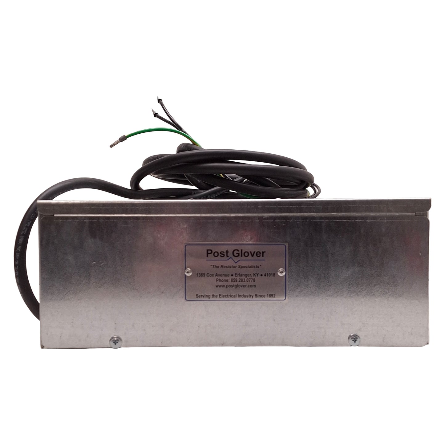 Used Post Glover DB40D0-1K20-10200AA0 Braking Resistor 40Ohms, 1 NC, 1200W, 11ft