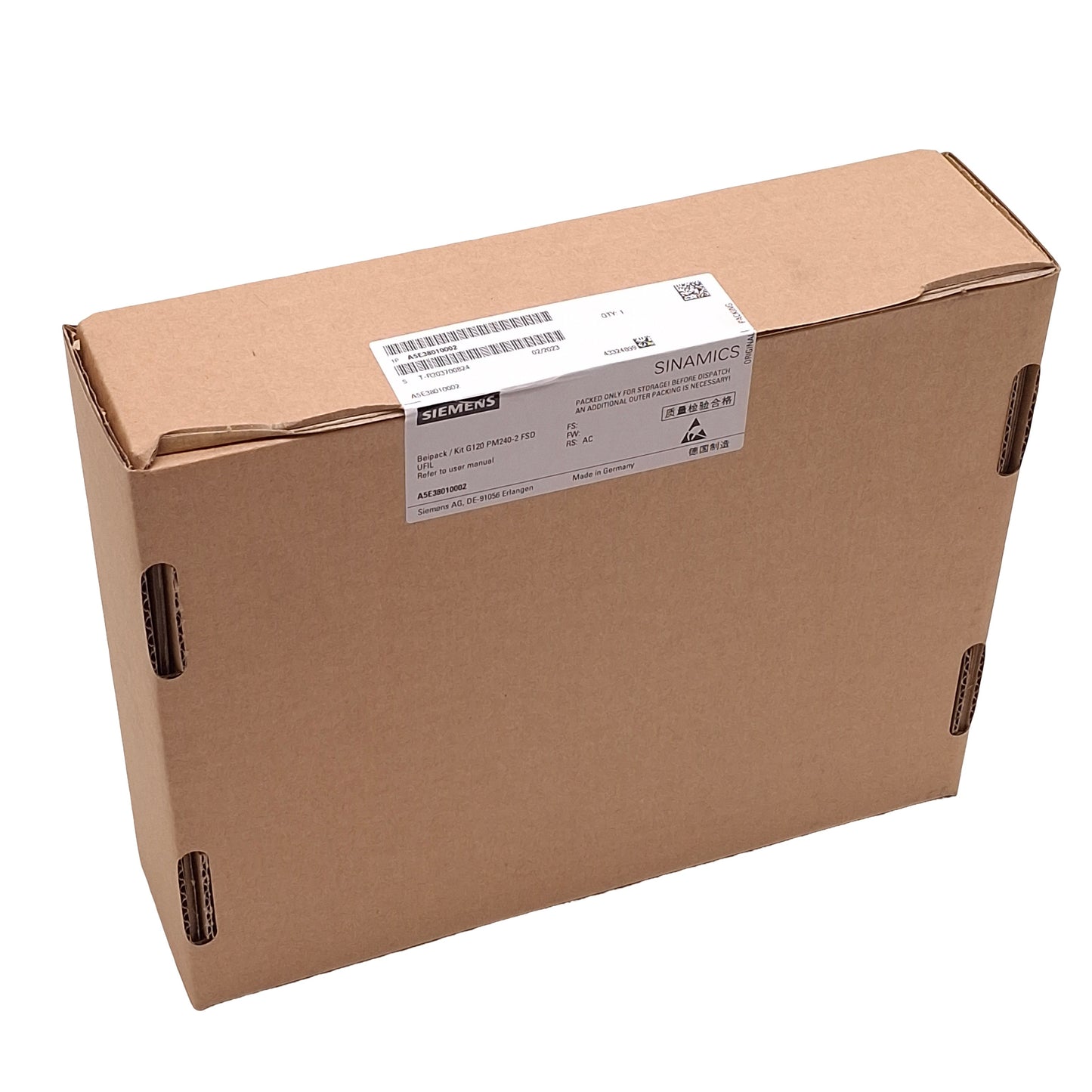 New Siemens 6SL3210-1PE24-5UL0 PM240-2 SINAMICS Power Module 380-480VAC 3-Ph Line
