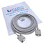 New L-Com CSMN9FF-25 Deluxe Molded D-Sub Cable DB9 Female to DB9 Female, 25ft Length
