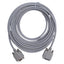 New L-Com CSMN9FF-25 Deluxe Molded D-Sub Cable DB9 Female to DB9 Female, 25ft Length