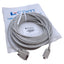 New L-Com CSMN9FF-50 Deluxe Molded D-Sub Cable DB9 Female to DB9 Female, 50ft Length