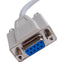 New L-Com CSMN9FF-50 Deluxe Molded D-Sub Cable DB9 Female to DB9 Female, 50ft Length