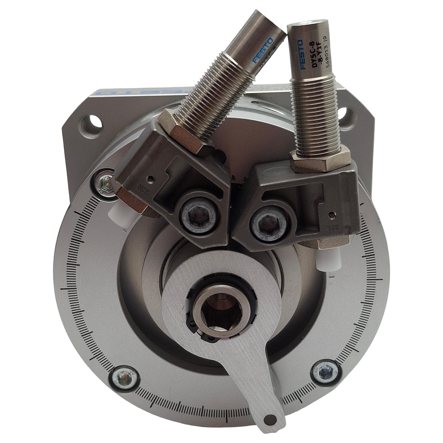 Used Festo DSM-32-270-CC-A-B Vane Rotary Actuator, 0-270° Rotation, ø32mm Bore, 10bar
