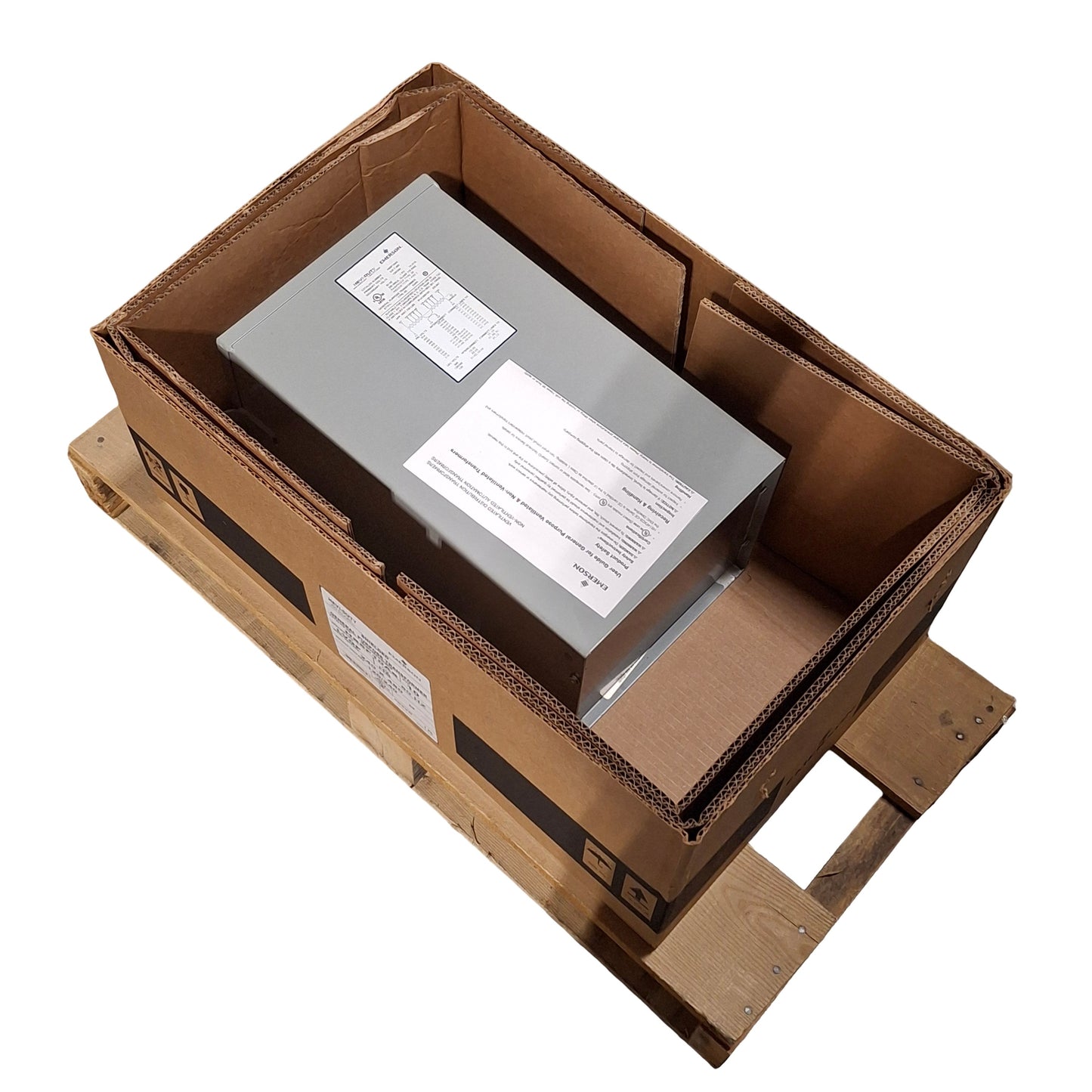 New Emerson HS5F10AS Hevi Duty Transformer 240x480 Primary, 120/240 Secondary, 10kVA
