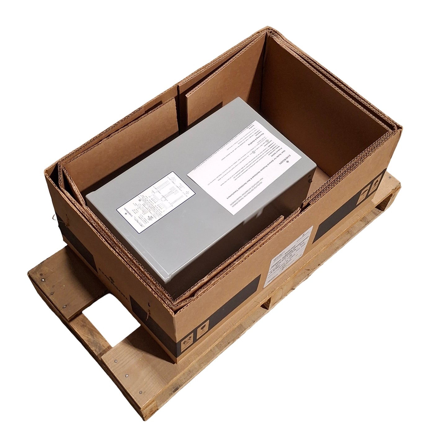 New Emerson HS5F10AS Hevi Duty Transformer 240x480 Primary, 120/240 Secondary, 10kVA