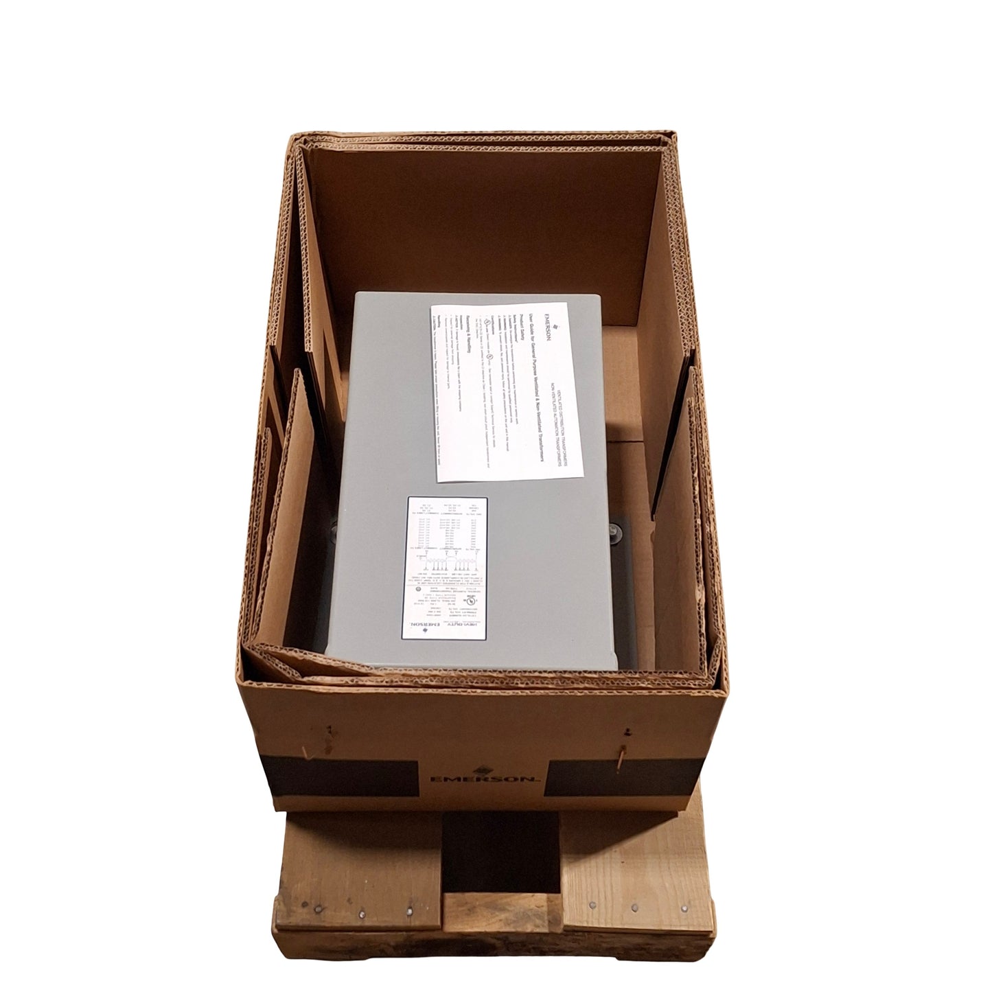 New Emerson HS5F10AS Hevi Duty Transformer 240x480 Primary, 120/240 Secondary, 10kVA