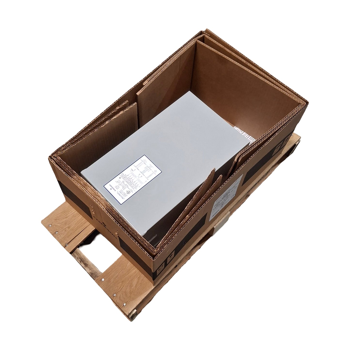 New Emerson HS5F5AS Hevi Duty Transformer 240x480V Primary, 120/240V Secondary, 5kVA