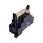 Used Idec RF1V-5A1BL-D24 Force Guided Plug In Relay, 5NO+1NC, 6A 250VAC, 24VDC Coil