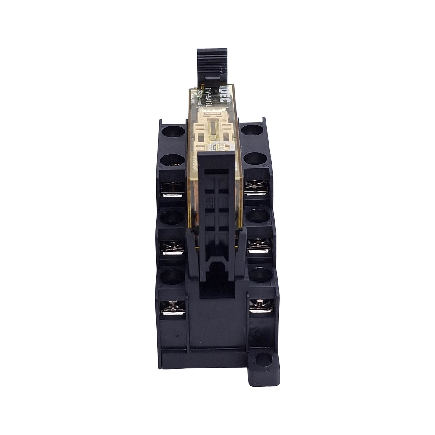 Used Idec RF1V-5A1BL-D24 Force Guided Plug In Relay, 5NO+1NC, 6A 250VAC, 24VDC Coil