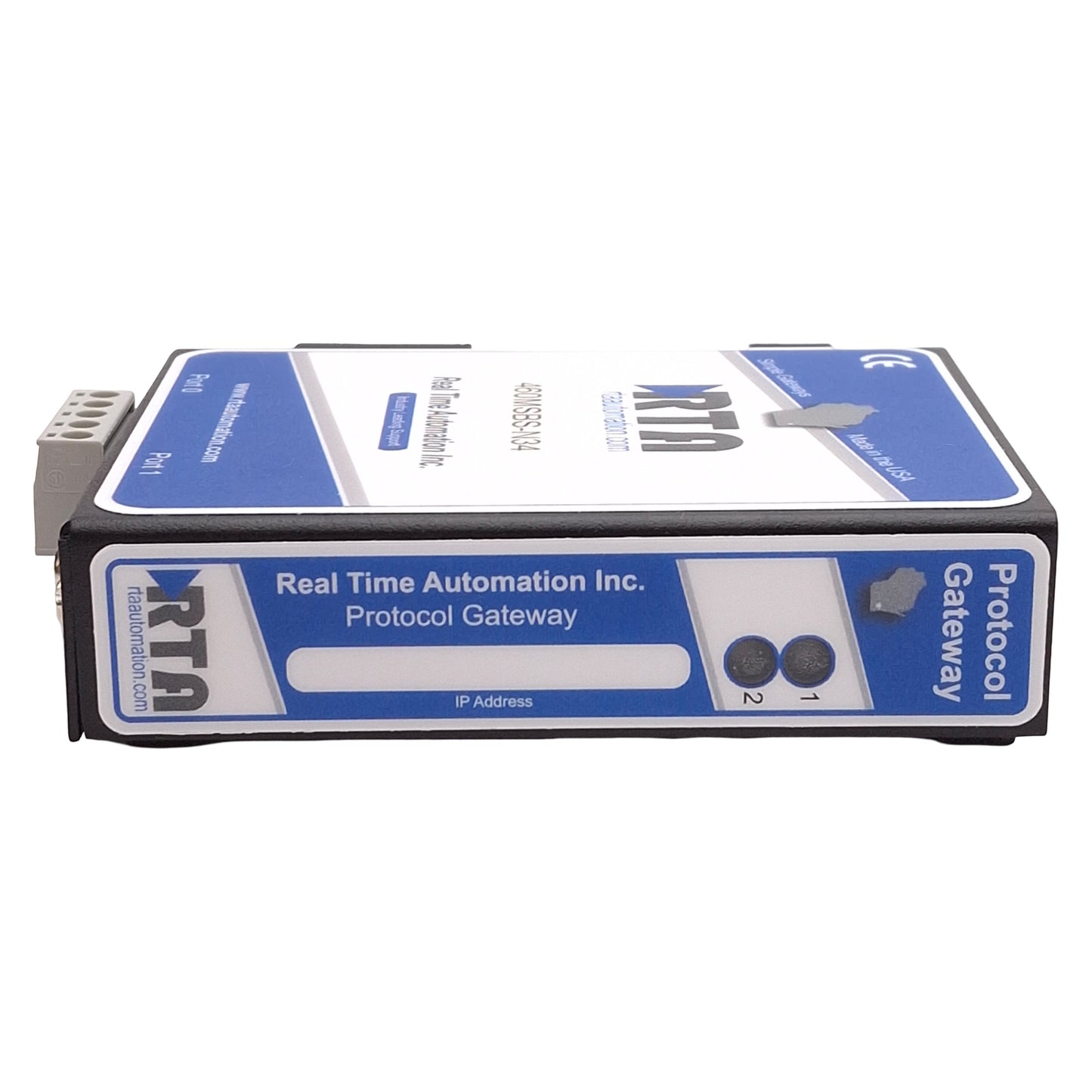 New – Open box RTA 460MSBS-N34-D Modbus TCP/IP Client to BACnet/IP Client Gateway, 12-24VDC