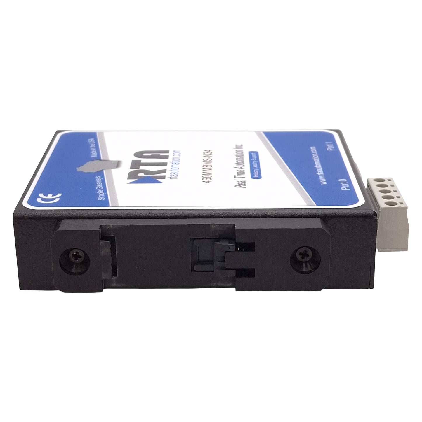 New – Open box RTA 460MMBMS-N34-D Modbus RTU Slave to BACnet MS/TP Master Gateway, 12-24VDC