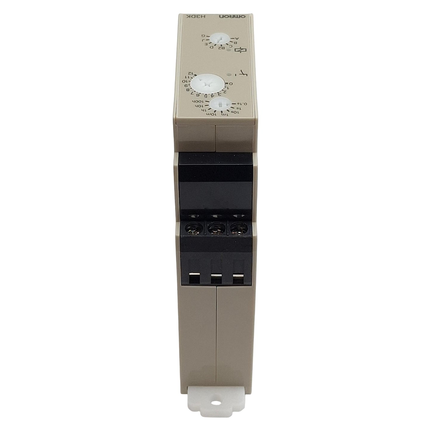 Used Omron H3DK-M1 AC/DC24-240 Solid-State Timer, SPDT, 0.1s-100h Range, 24-240VAC/DC