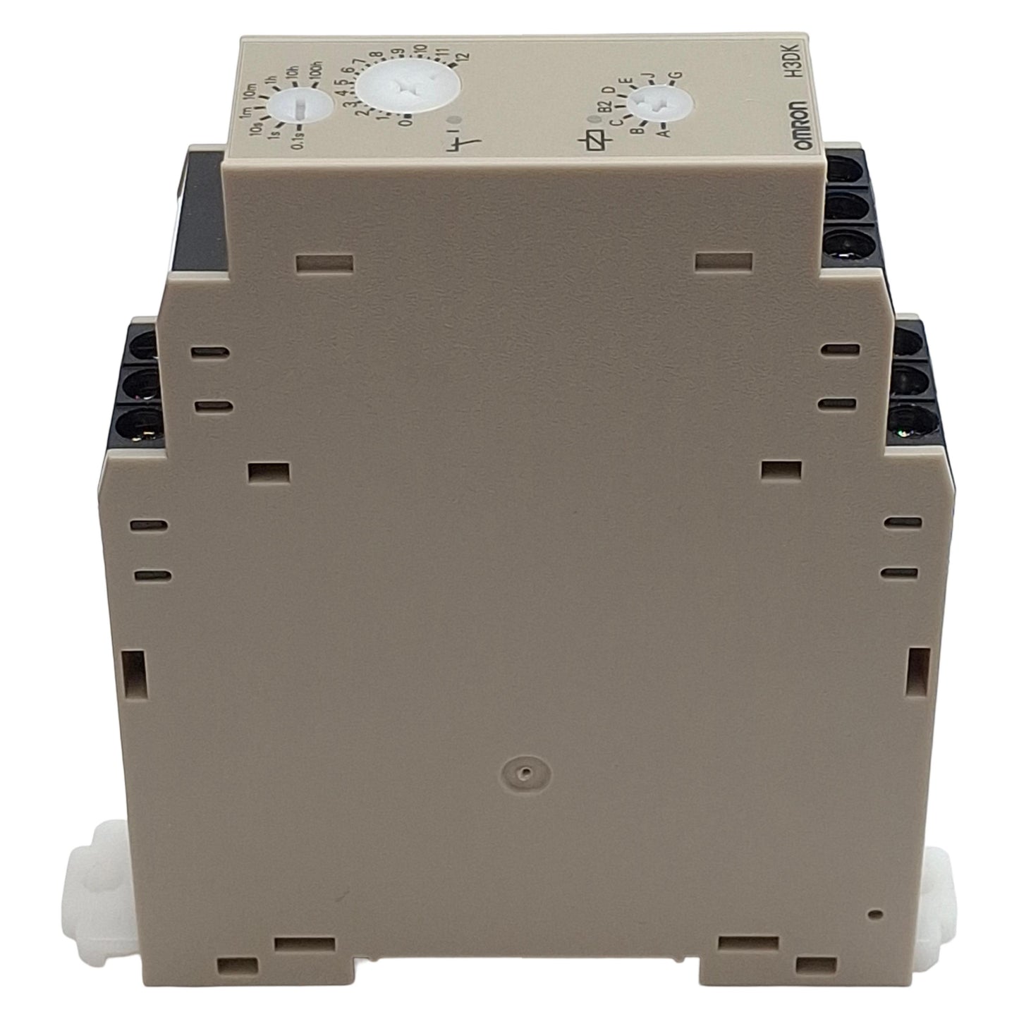 Used Omron H3DK-M1 AC/DC24-240 Solid-State Timer, SPDT, 0.1s-100h Range, 24-240VAC/DC