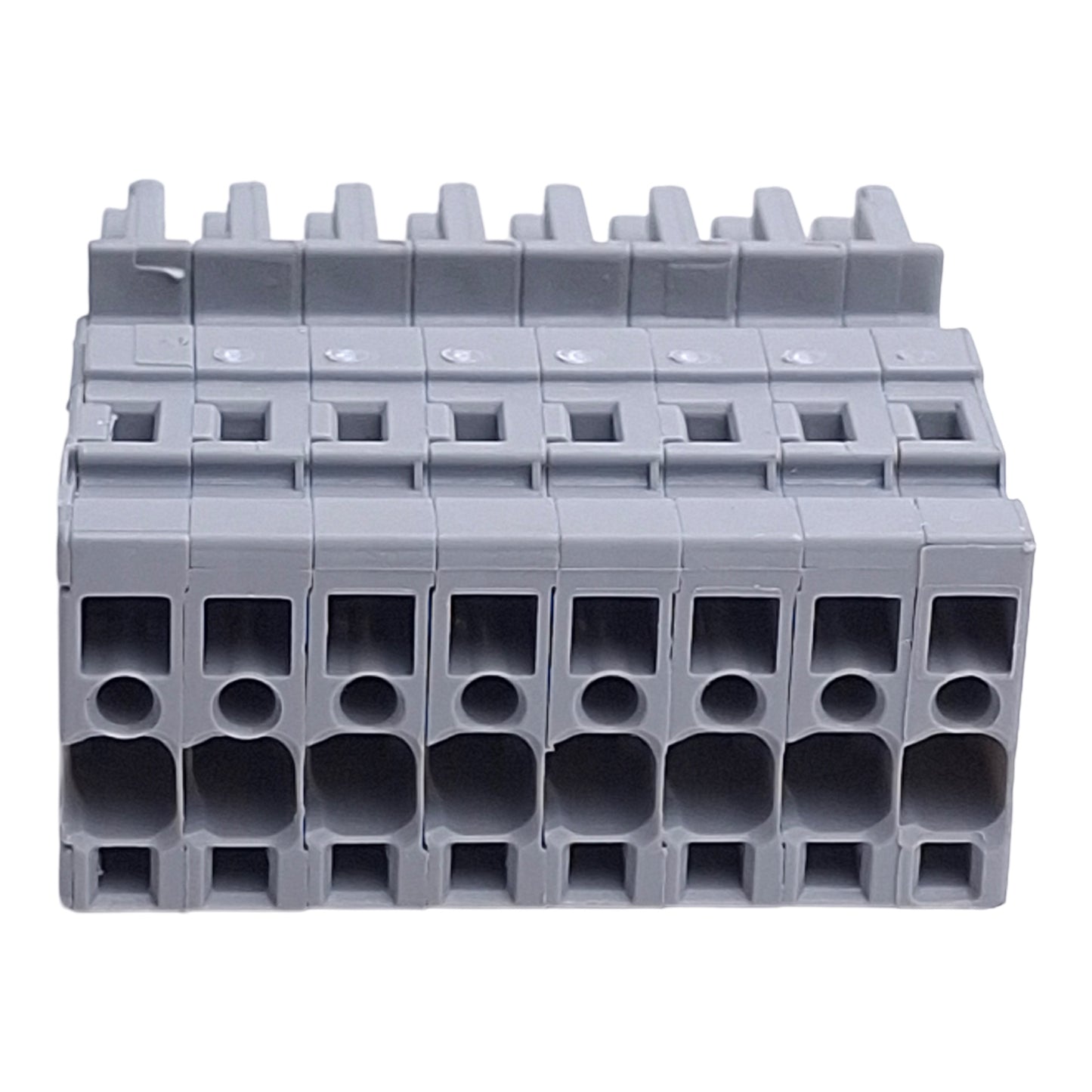 New – Open box Lot of 3 Wago 769-108 X-Com Female Connectors, 8-Position, 5mm Pitch, Cage Clamp