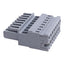 New – Open box Lot of 3 Wago 769-108 X-Com Female Connectors, 8-Position, 5mm Pitch, Cage Clamp