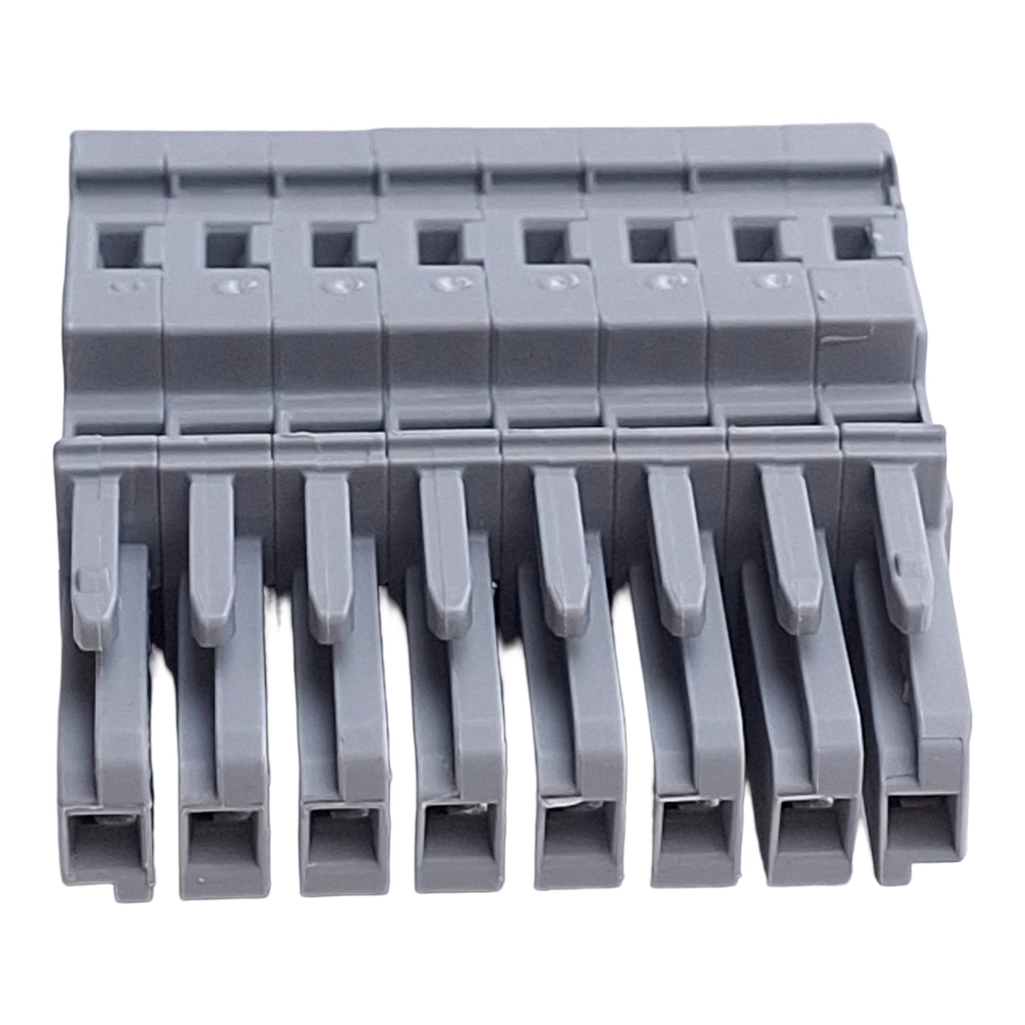 New – Open box Lot of 3 Wago 769-108 X-Com Female Connectors, 8-Position, 5mm Pitch, Cage Clamp