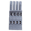 New – Open box Lot of 5 Wago 769-104 X-Com Female Connector 4-Position, 500V 32A, 12-28AWG